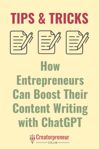 ChatGPT Boost Content Writing