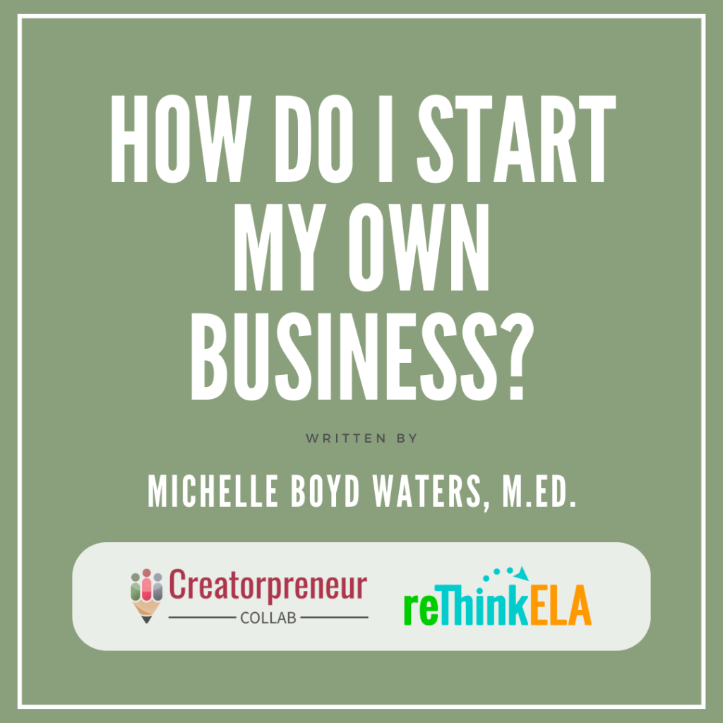 Creatorpreneur Collab How Do I Start My Own Business