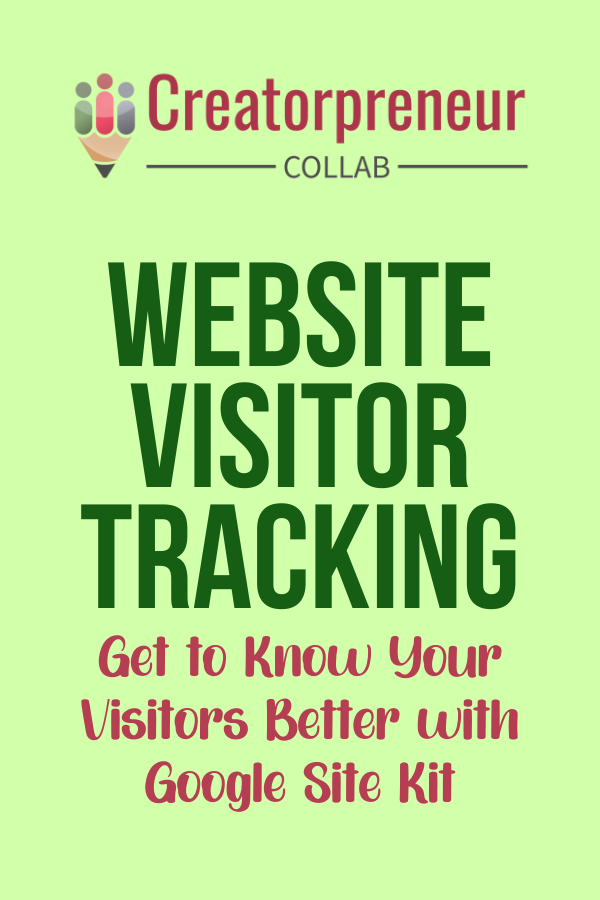 Website Visitor Tracking in WordPress with Google Site Kit Plugin